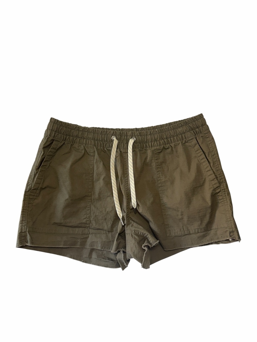 Vuori Vintage Ripstop Shorts in Olive Green small